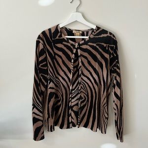 Vintage - y2k plissé cardigan